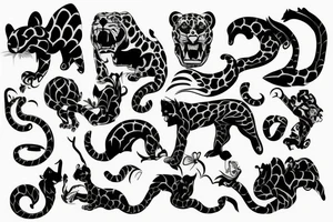 panter tattoo idea