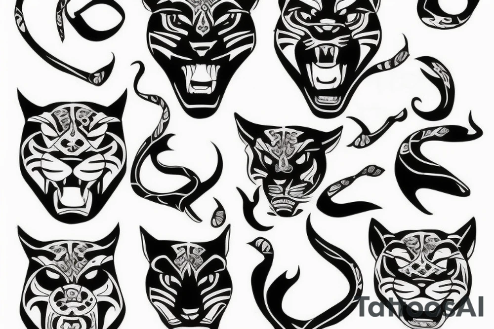 panther tattoo idea