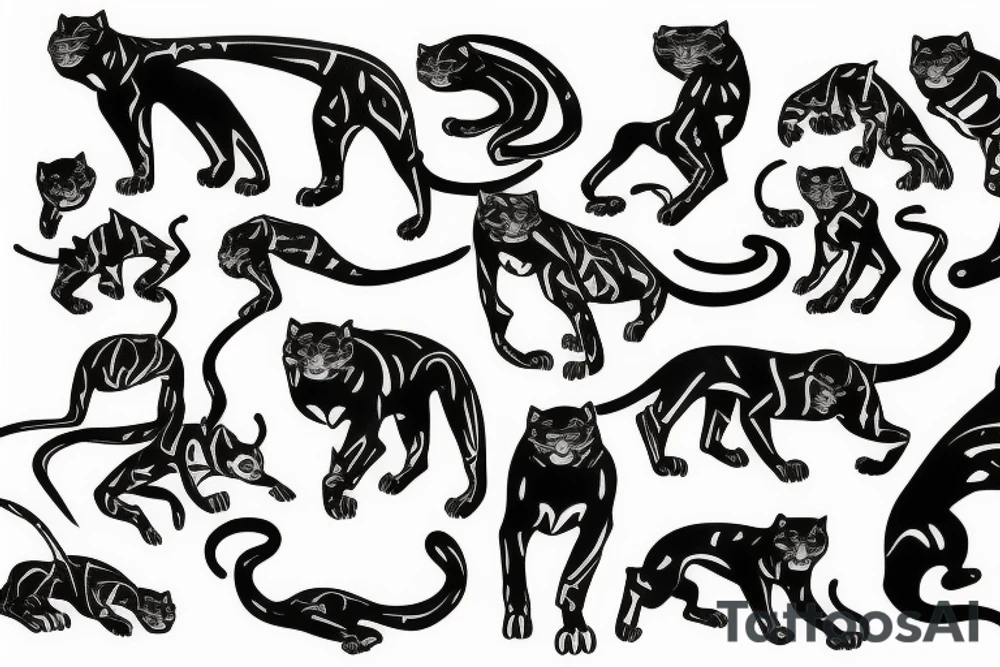 panther tattoo idea