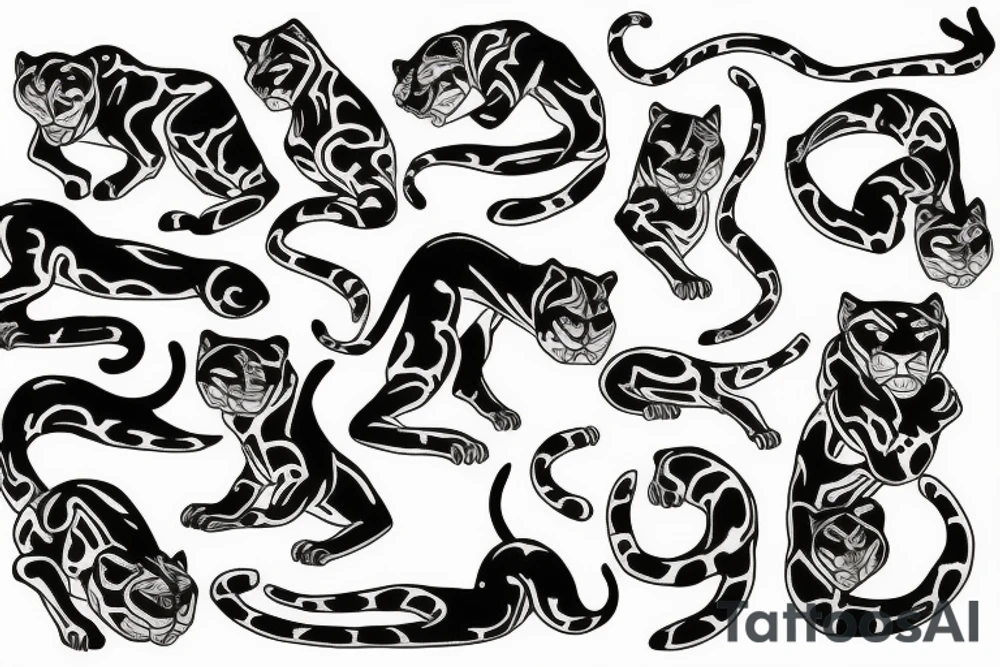 panther tattoo idea