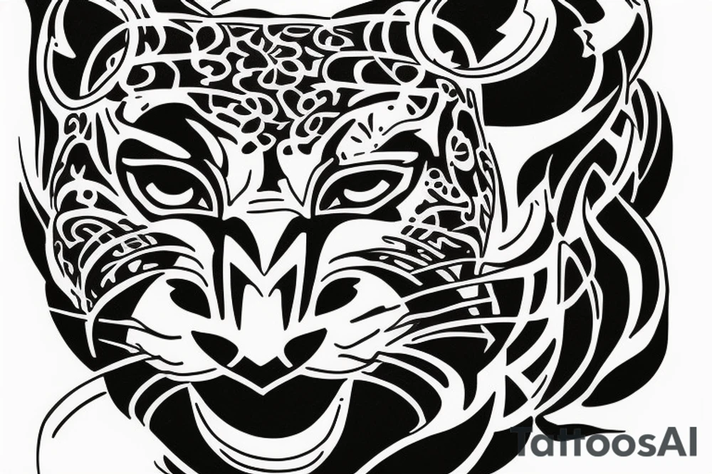 panther tattoo idea