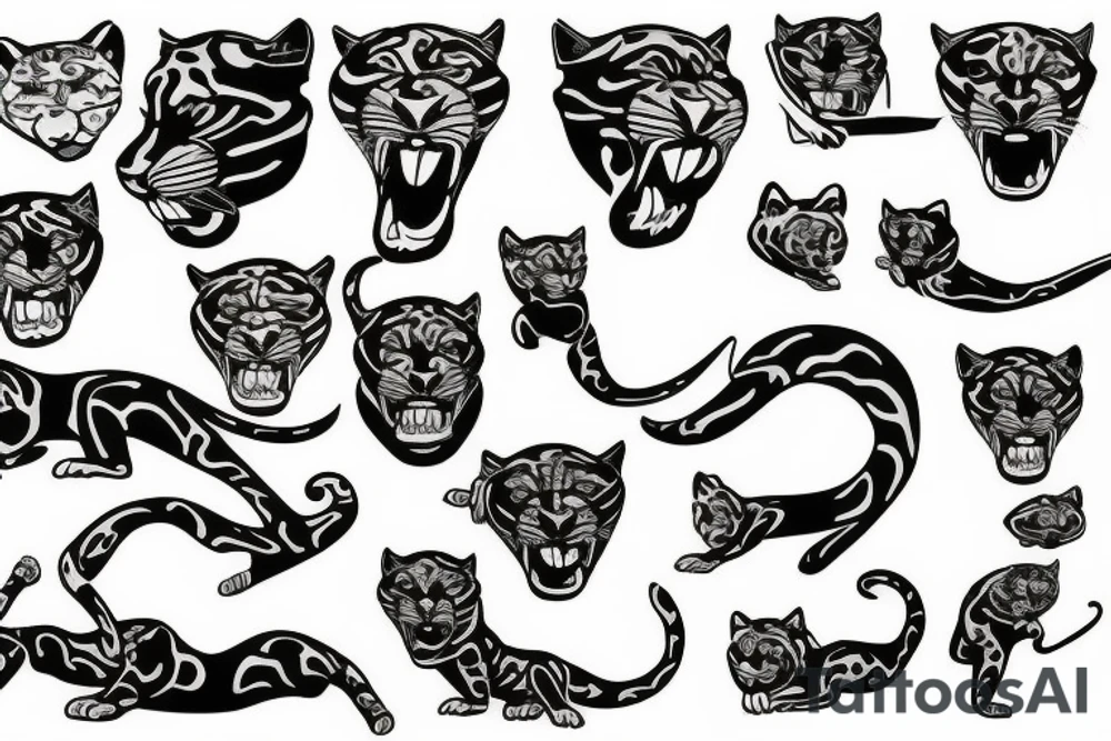 panther tattoo idea
