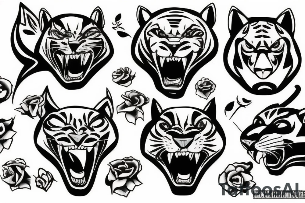 panther tattoo idea