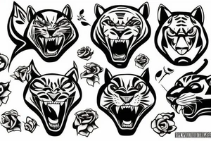 panther tattoo idea