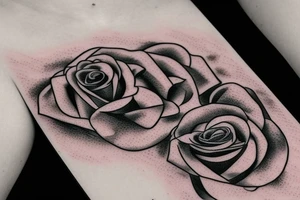 A key with roses with the words “it is what it is” tattoo idea