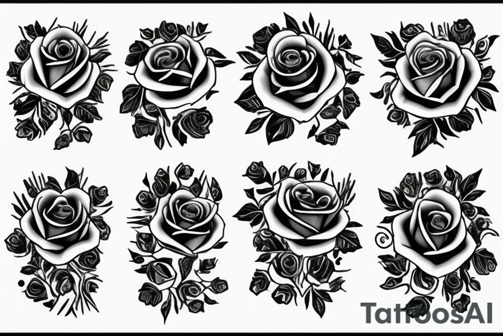 A key with roses with the words “it is what it is” tattoo idea
