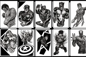 Avengers tattoo tattoo idea