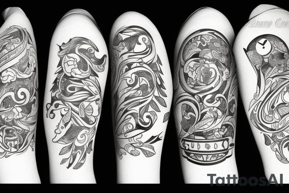 a country Belarus tattoo idea