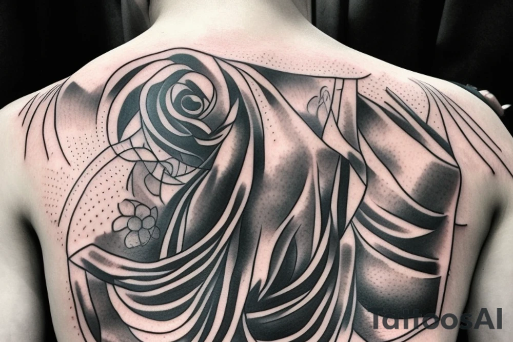 statue of Buddha tattoo idea