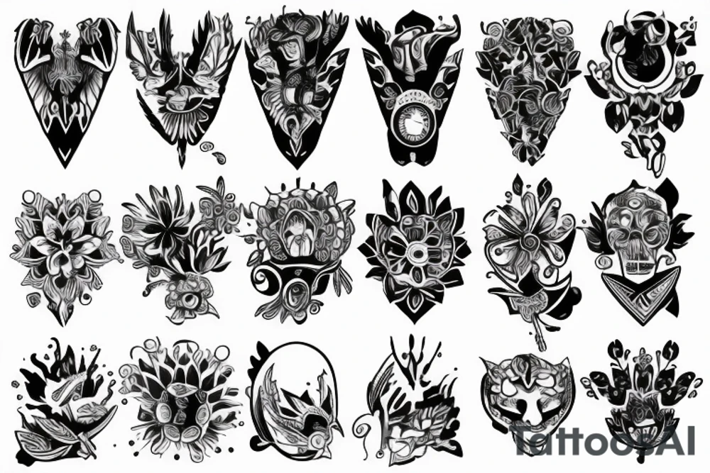 a well tattoo idea