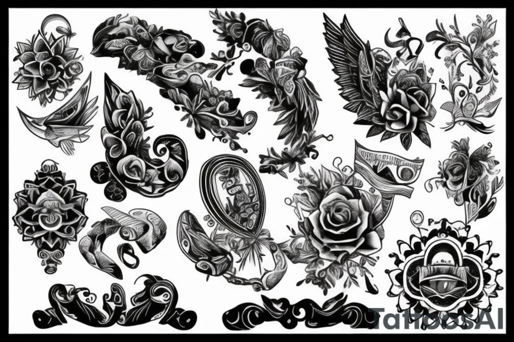 a well tattoo idea