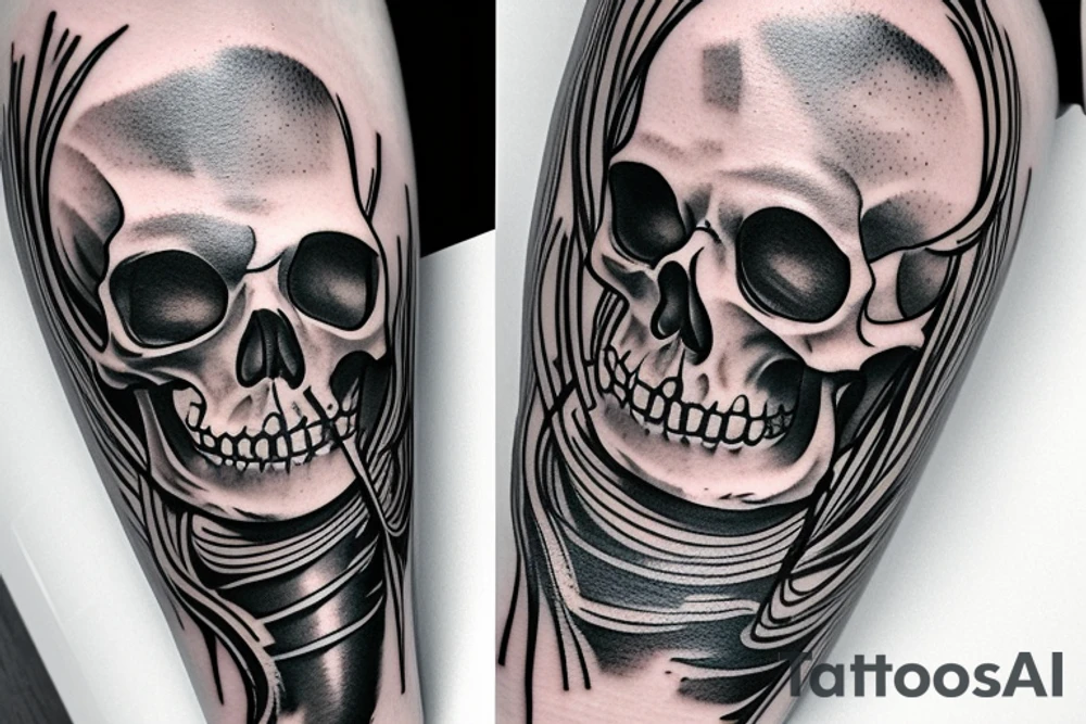 a skeleton standing on a hour glass while playing a violin tattoo idea a skeleton standing on a hour glass while playing a violin tattoo idea