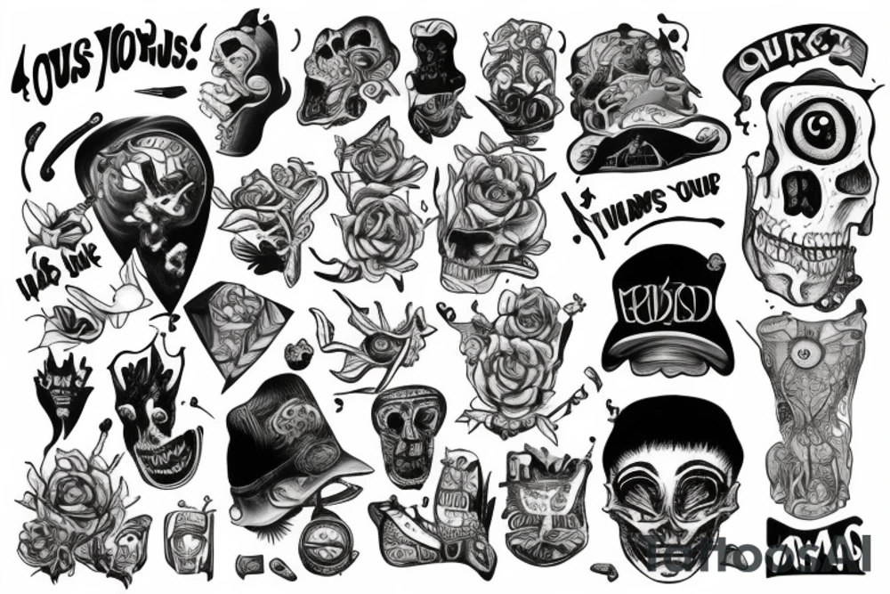 Come as you are tattoo idea