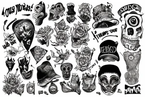 Come as you are tattoo idea