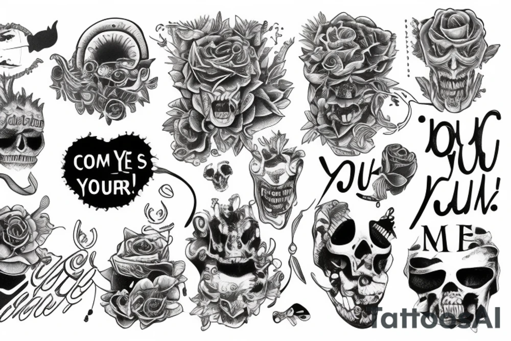 Come as you are tattoo idea