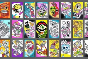 Color Watch monster tattoo idea