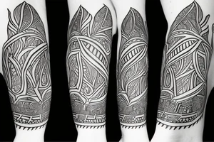 symmetric hops plant tattoo idea