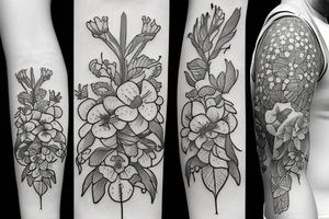 hop blossom tattoo idea