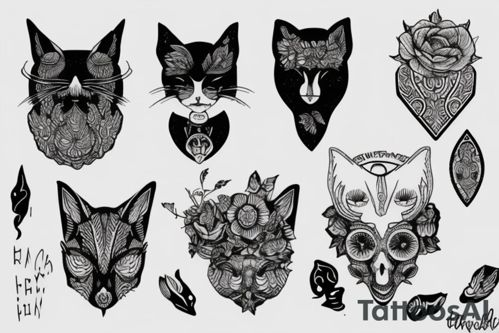 кот инопланетятнин tattoo idea