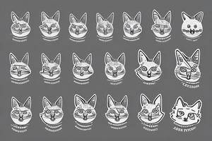 old gray cat like Jewish orthodox tattoo idea