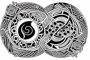 yin and yang in harmony tattoo idea