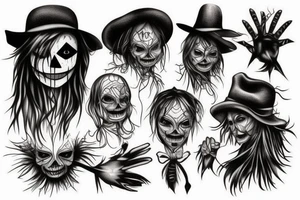 Scarecrow tattoo idea