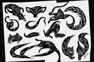 Cougar without
 pack tattoo idea
