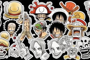 One piece tattoo idea