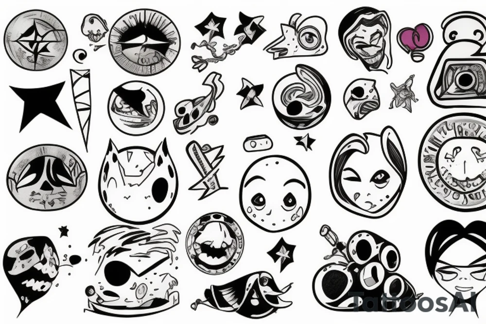 Alone tattoo idea