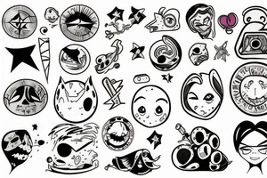 Alone tattoo idea