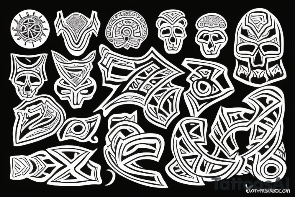 Alone tattoo idea
