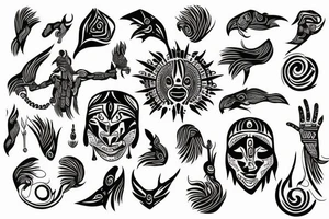 Alone tattoo idea
