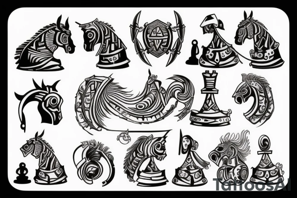 Chess tattoo idea