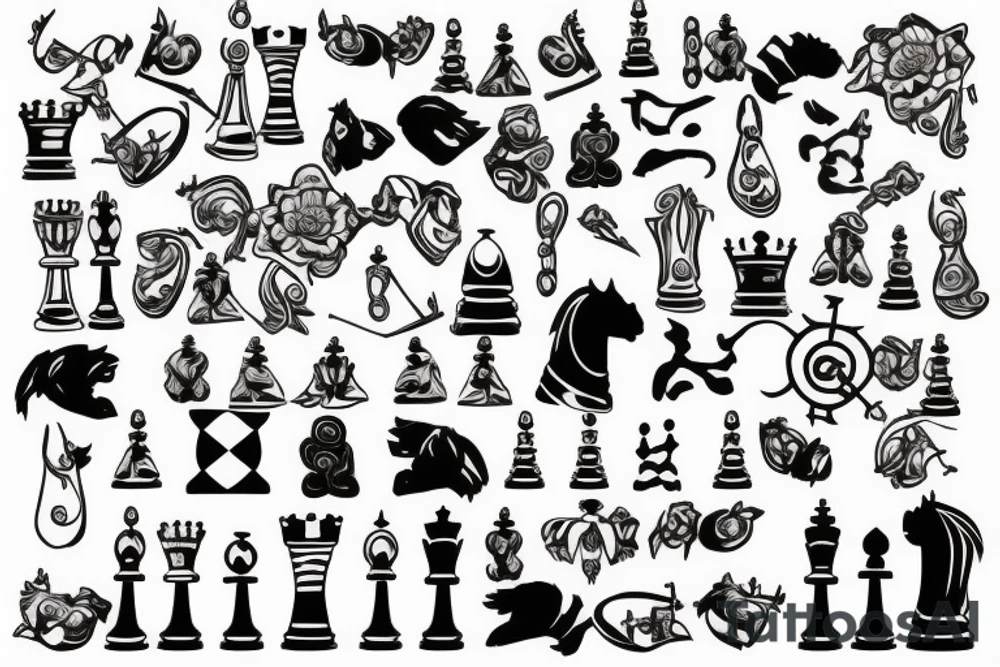 Chess tattoo idea