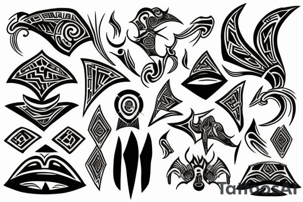 Brother and sister tattoo idea