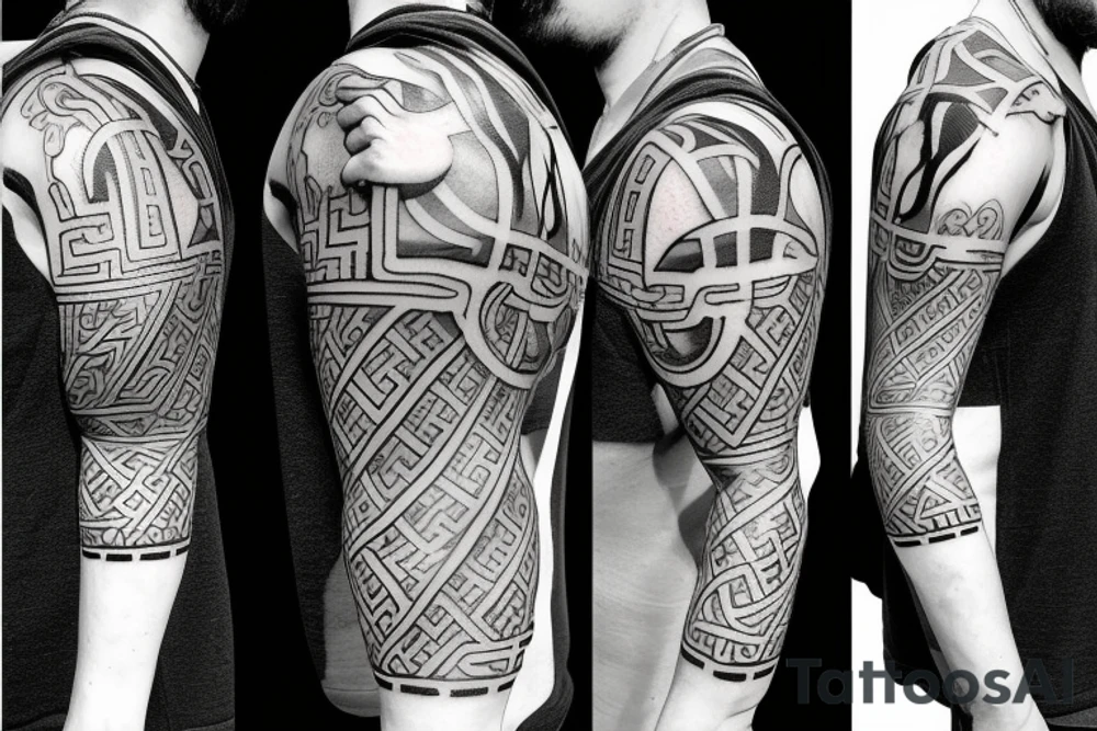 A greek archer shooting tattoo idea