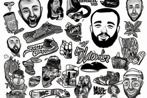 Mac miller tattoo idea