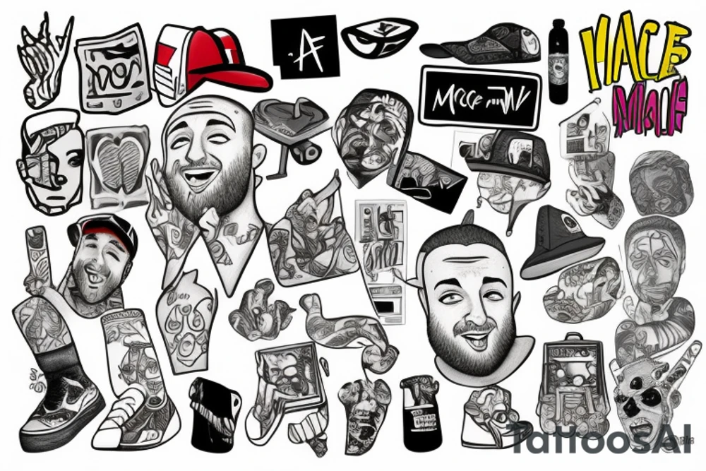 Mac miller tattoo idea