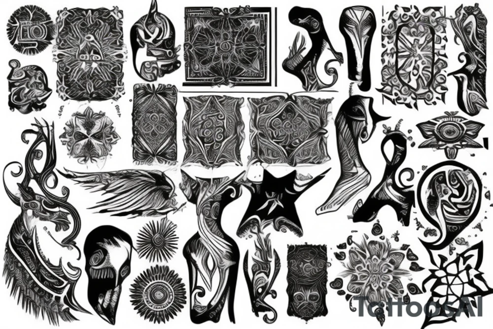 Sahara Desert tattoo idea