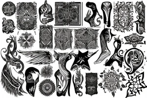Sahara Desert tattoo idea