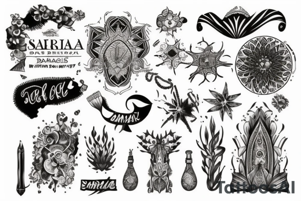 Sahara Desert tattoo idea