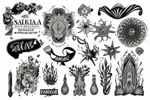 Sahara Desert tattoo idea
