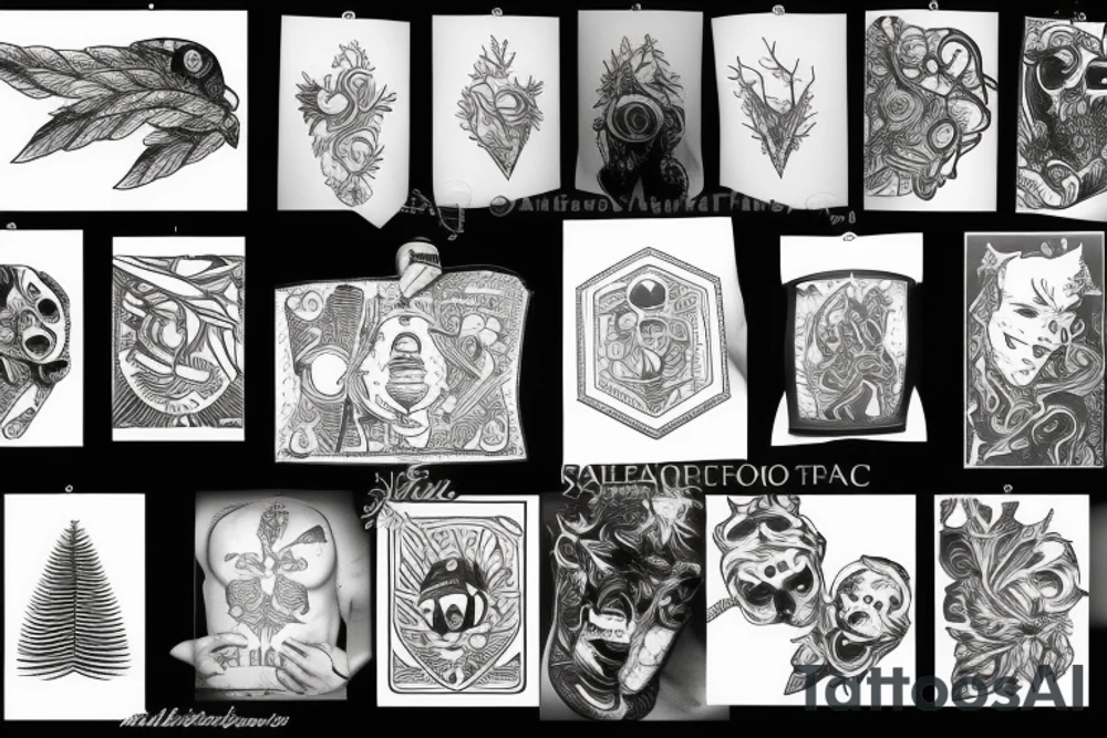 spruce tattoo idea