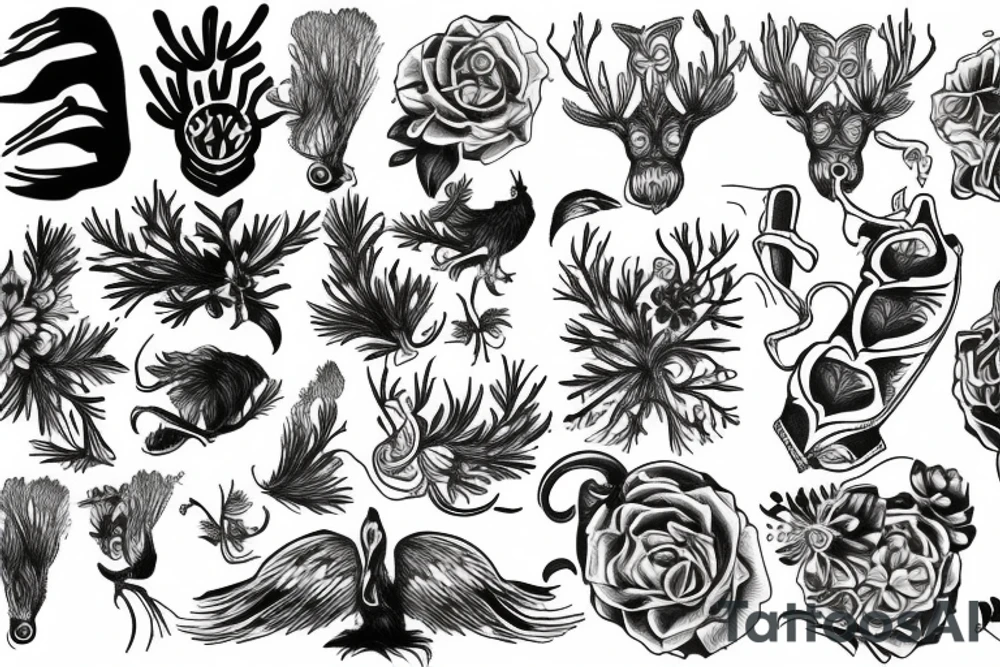 spruce tattoo idea