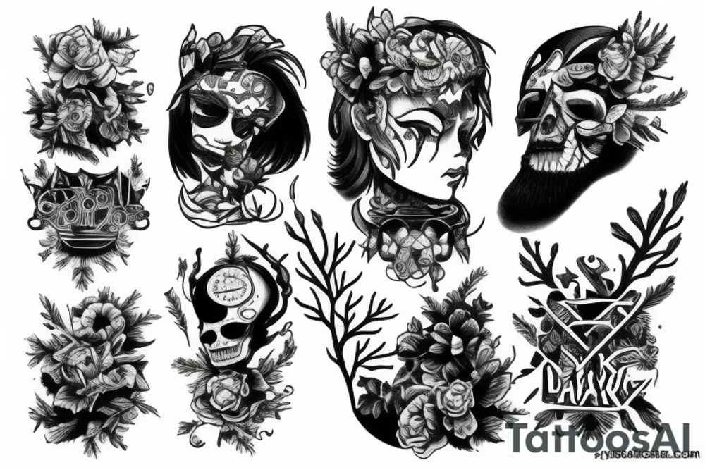 spruce tattoo idea