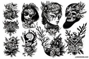 spruce tattoo idea