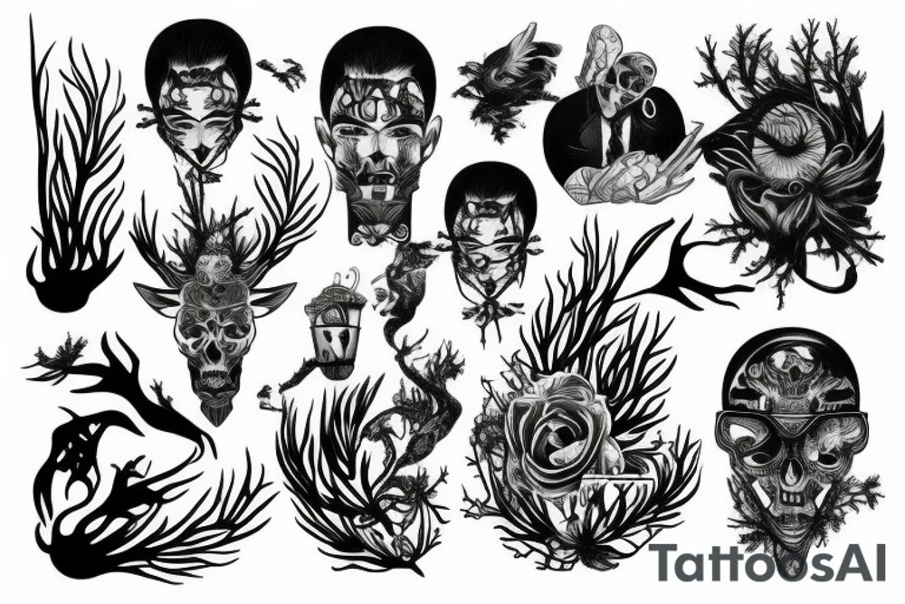 spruce tattoo idea