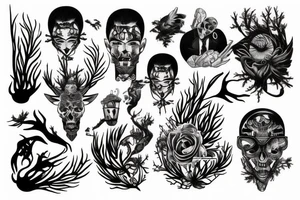spruce tattoo idea