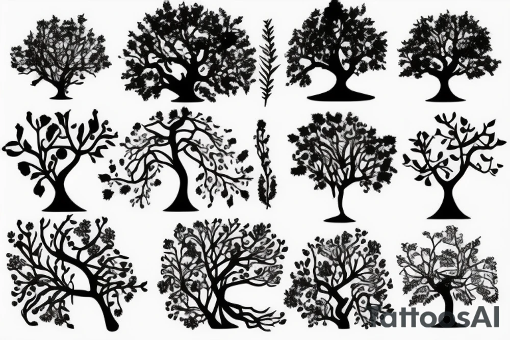 First tree tattoo idea