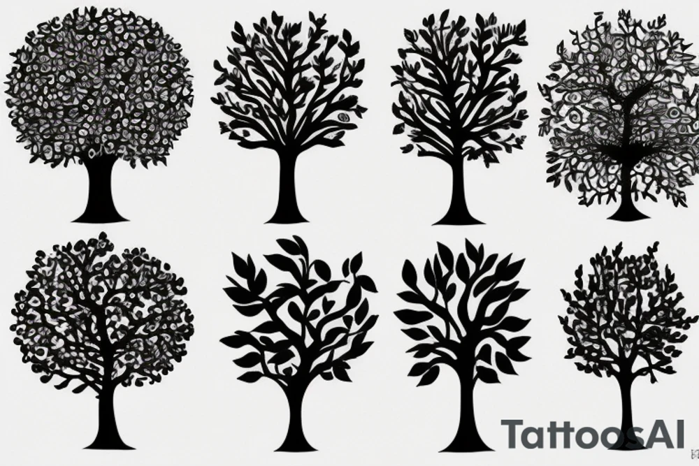First tree tattoo idea